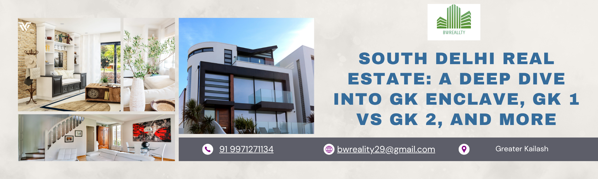 South Delhi Real Estate: A Deep Dive into GK Enclave, GK 1 vs GK 2, and More