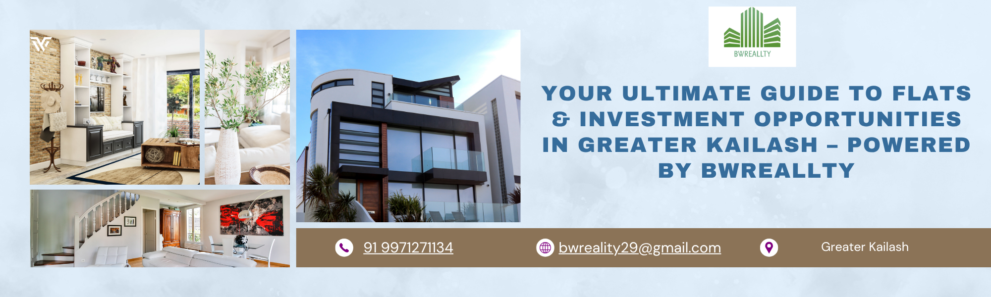 Your Ultimate Guide to Flats & Investment Opportunities in Greater Kailash – Powered by BWReallty