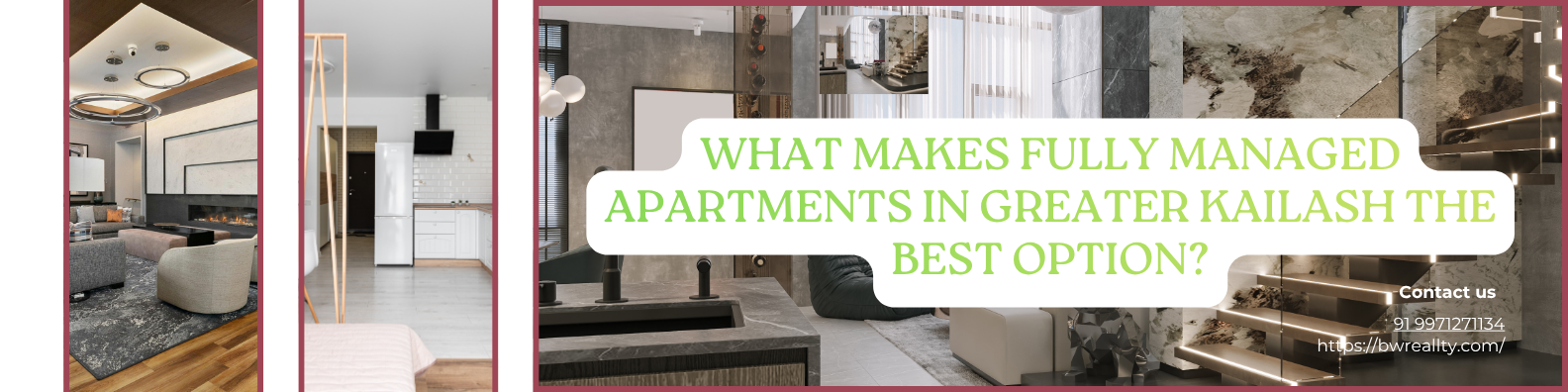 What Makes Fully Managed Apartments in Greater Kailash the Best Option?