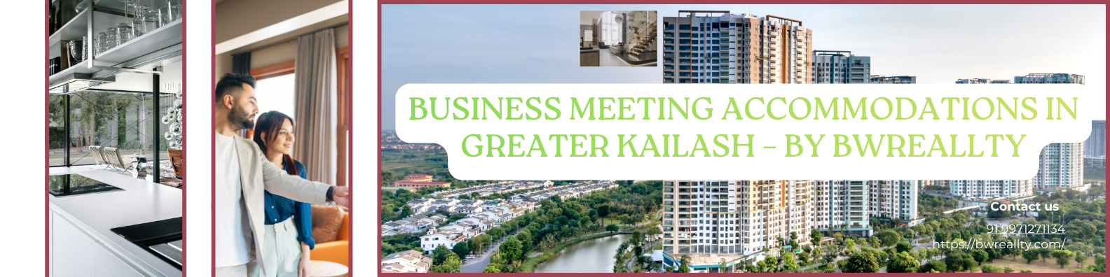 Business Meeting Accommodations in Greater Kailash – By BWreallty