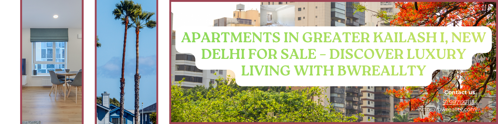 Apartments in Greater Kailash I, New Delhi for Sale – Discover Luxury Living with BWReallty
