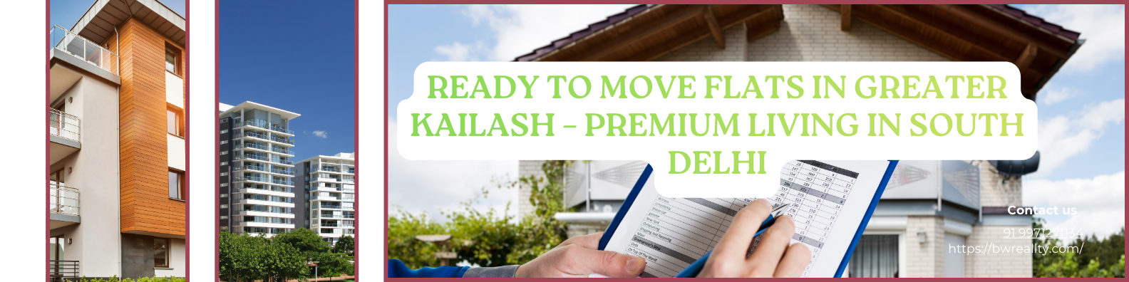 Ready to Move Flats in Greater Kailash – Premium Living in South Delhi