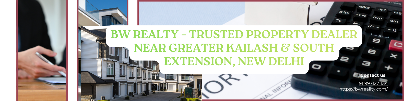BW Realty – Trusted Property Dealer Near Greater Kailash & South Extension, New Delhi