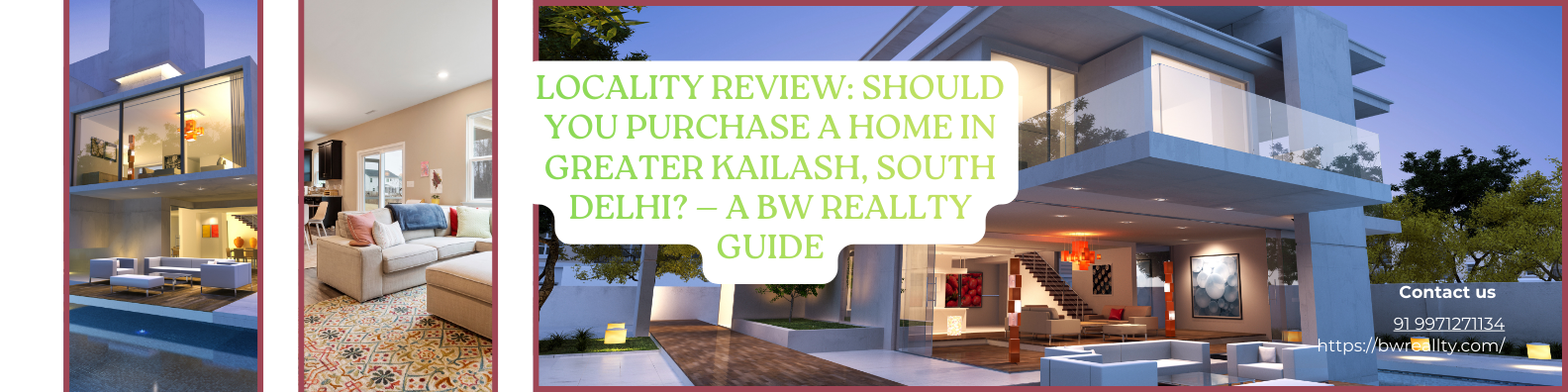 Locality Review: Should You Purchase a Home in Greater Kailash, South Delhi? — A BW Reallty Guide