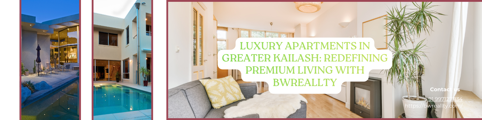 Luxury Apartments in Greater Kailash: Redefining Premium Living with BWReallty